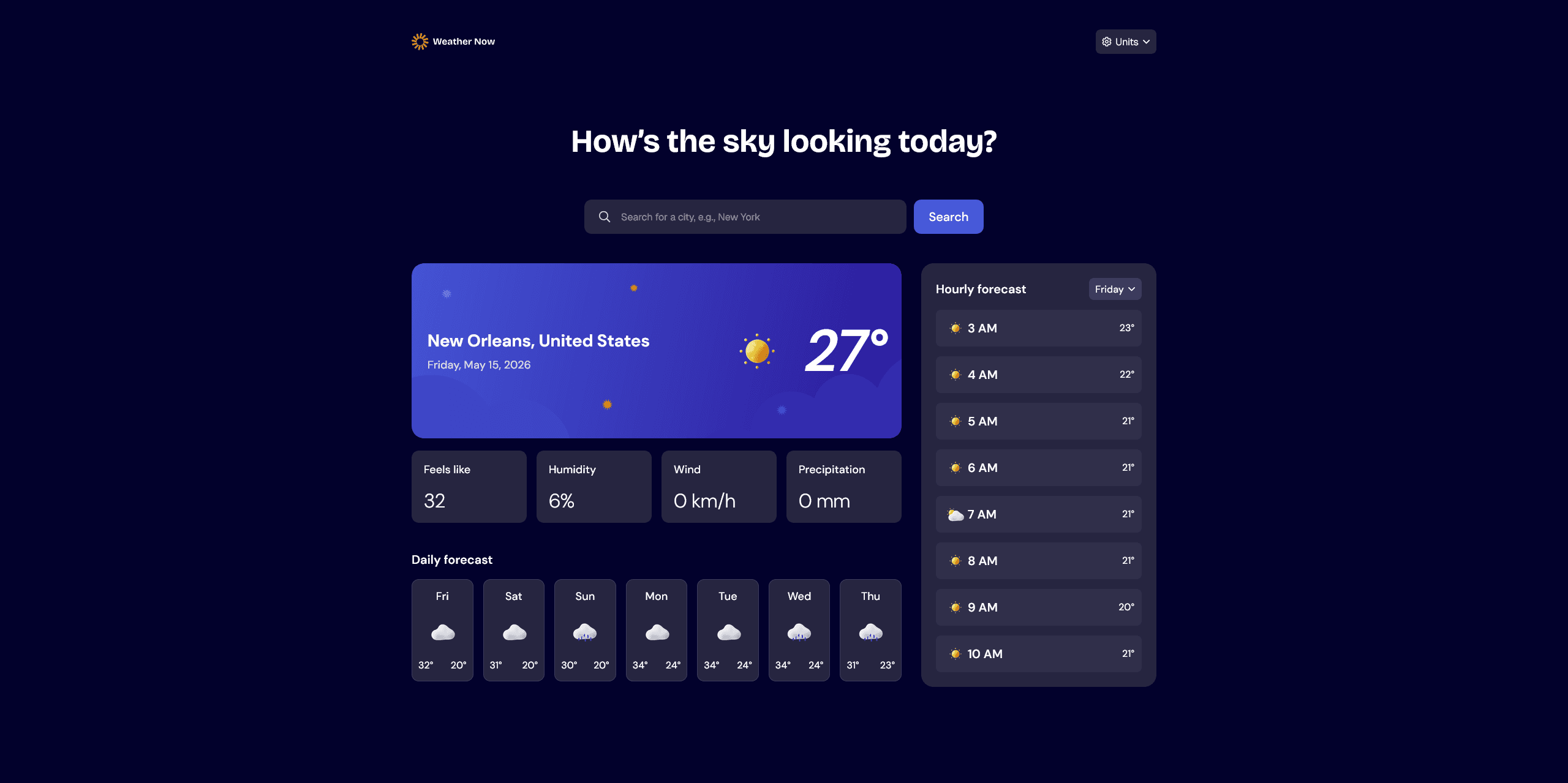 Weather App